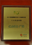 2011年智能社區(qū)十大品牌評選-十大防盜報警