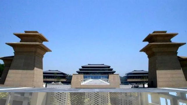 廣拓F5守護咸陽博物館，把光纜預(yù)埋進(jìn)了復(fù)古磚墻