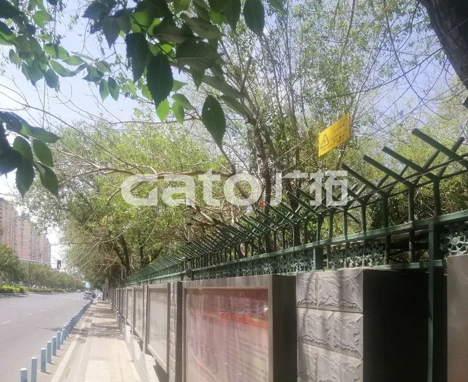 重點學(xué)校烏魯木齊68中周界安防，還得看廣拓！(圖4)