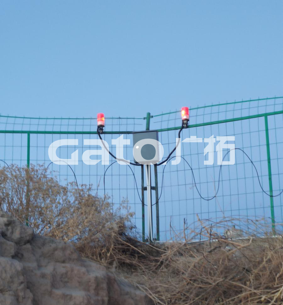  振動(dòng)光纖如何解鎖聯(lián)動(dòng)警燈？商周遺址周界安防項(xiàng)目來(lái)指路(圖10)